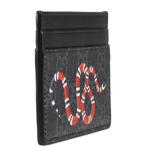 galaxy gucci snake|Gucci kingsnake card holders.